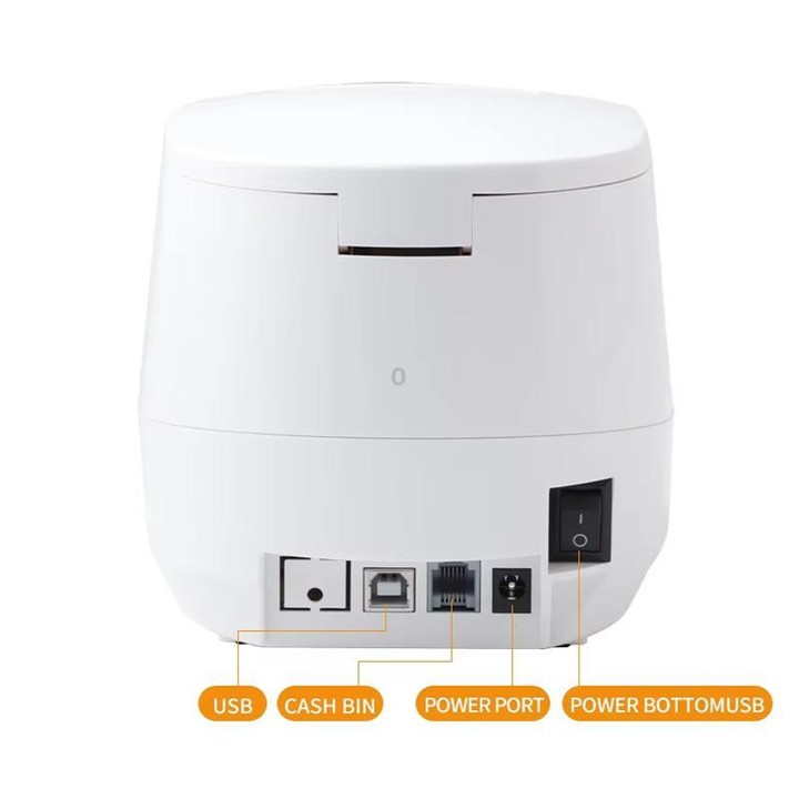Xprinter XP-237B Barcode QR Code Supermarket Receipt Label Thermal Printer, Spec: USB+BT(US Plug)