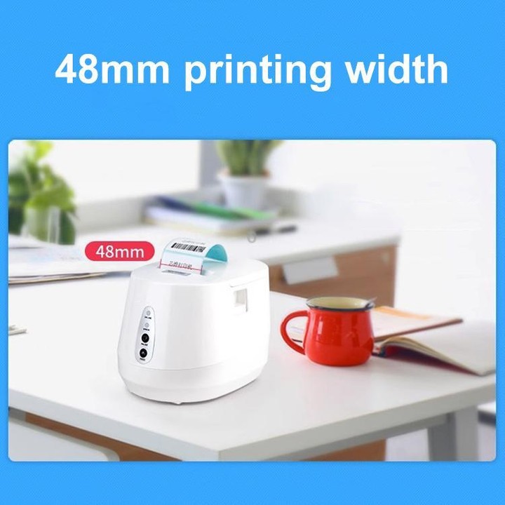 Xprinter XP-237B Barcode QR Code Supermarket Receipt Label Thermal Printer, Spec: USB+BT(US Plug)