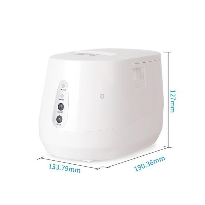 Xprinter XP-237B Barcode QR Code Supermarket Receipt Label Thermal Printer, Spec: USB+BT(US Plug)