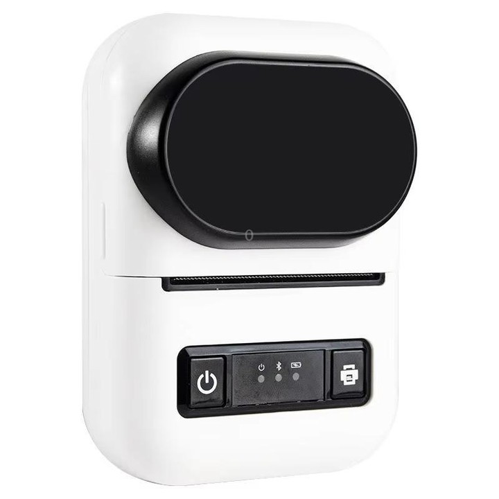 PT260 50mm/s 203DPI Bluetooth Thermal Label Printer, 57mm Print Width for Commercial & Office Use(White)