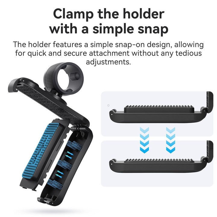 AMagisn Selfie Stick Hanger Action Camera Backpack Quick Attachment for Insta360 / DJI / GoPro(Black)