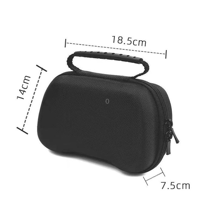 For Switch Pro Portable EVA Hard Shell Storage Bag for Game Controllers(Black)
