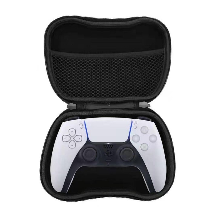 For Switch Pro Portable EVA Hard Shell Storage Bag for Game Controllers(Black)