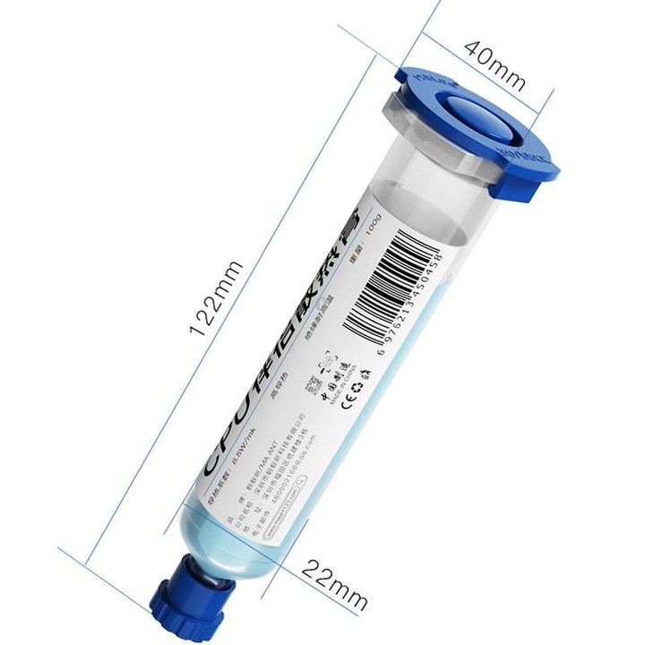 MaAnt Thermal Conductive Silicone Grease CPU Thermal Grease Computer Graphic Card Cooling Universal Thermal Conductive(Gray)