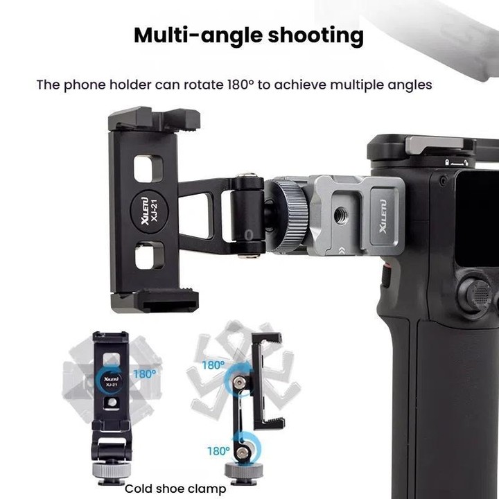 For DJI Ronin Series Stabilizer XILETU Quick Release NATO Clamp Cold Shoe Adapter