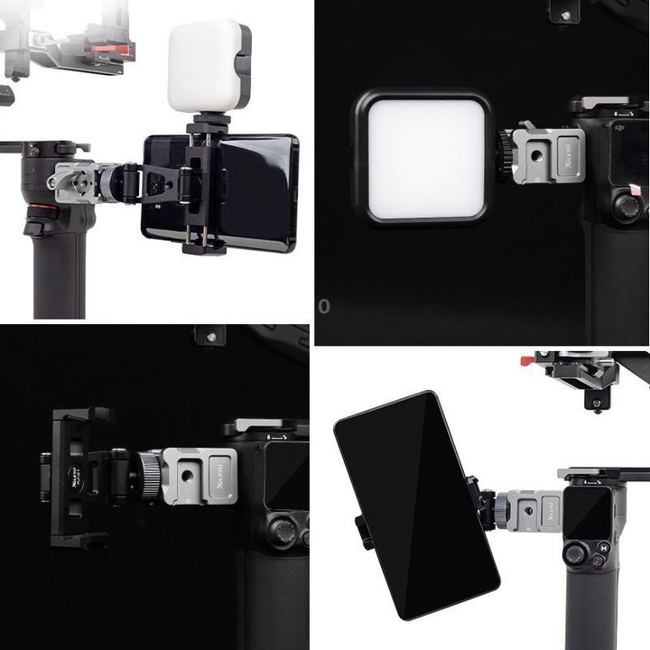 For DJI Ronin Series Stabilizer XILETU Quick Release NATO Clamp Cold Shoe Adapter