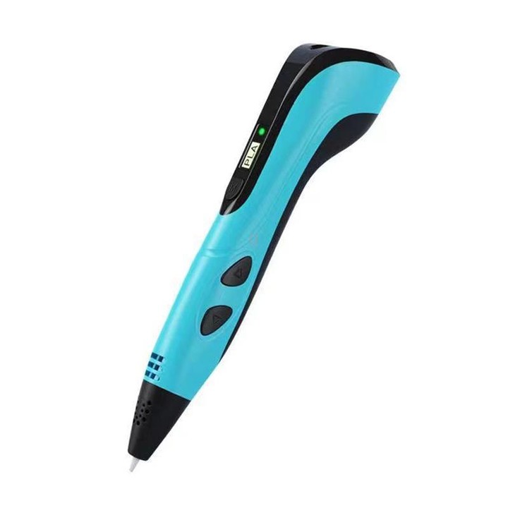 3D Printing Pen Kids Education Drawing DIY Doodle Stereoscopic Drawing 3D Pen(Blue)