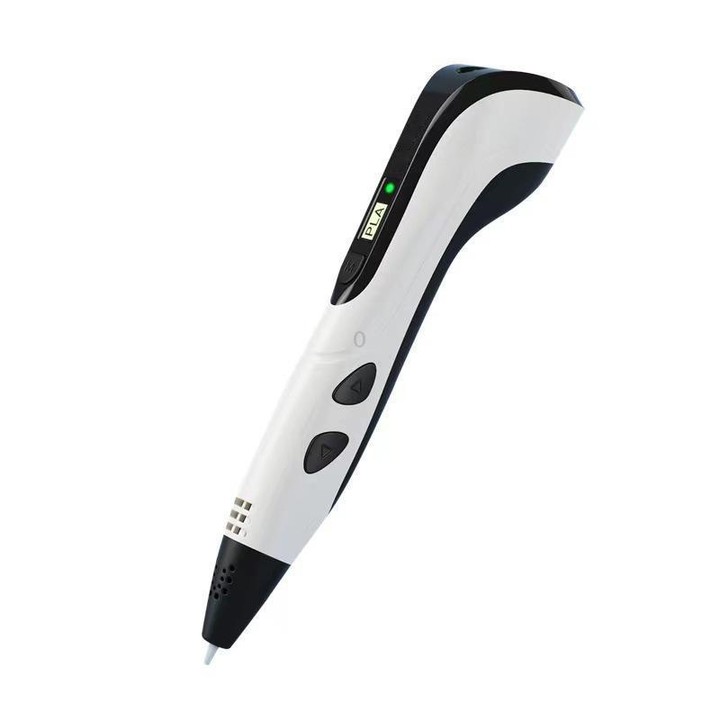3D Printing Pen Kids Education Drawing DIY Doodle Stereoscopic Drawing 3D Pen(White)