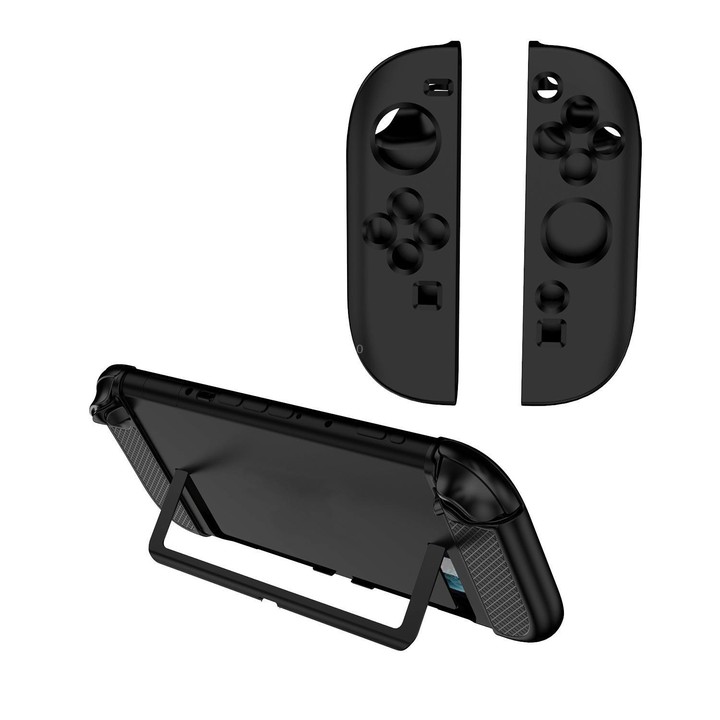 For Nintendo Switch 2 Joy-con Controller Silicone Case Protective Cover(Black)