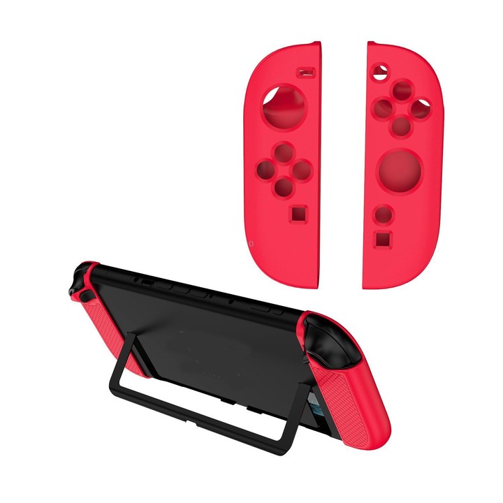 For Nintendo Switch 2 Joy-con Controller Silicone Case Protective Cover(Red)