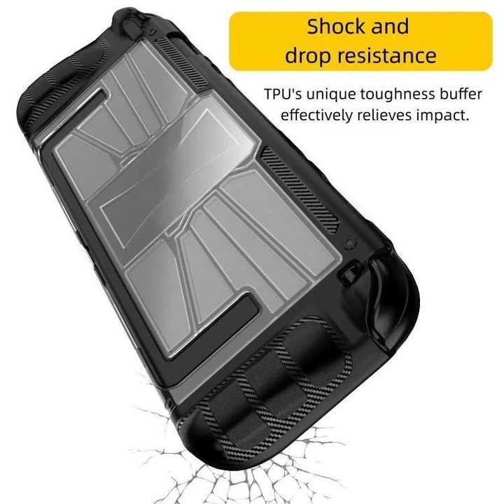 For Nintendo Switch 2 Game Console TPU + PC One-piece Case Shockproof Shell(White)