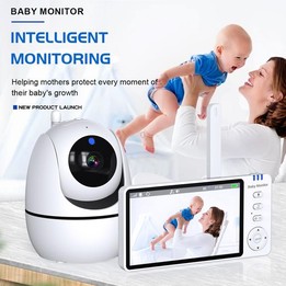 5 inch 1080P HD Baby Watcher Baby Monitor Camera EU Plug