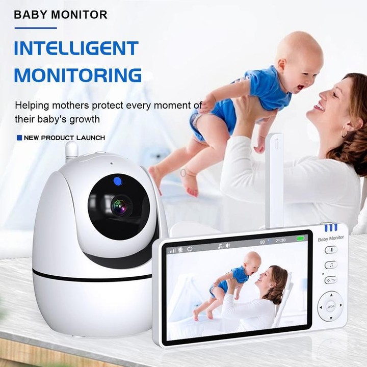 5 inch 1080P HD Baby Watcher Baby Monitor Camera EU Plug