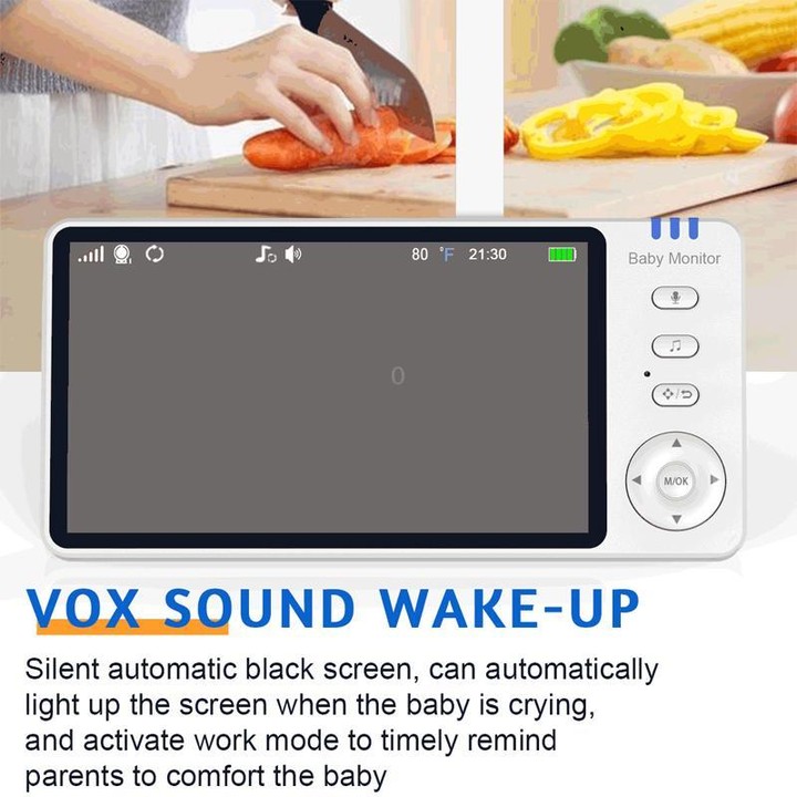 5 inch 1080P HD Baby Watcher Baby Monitor Camera AU Plug