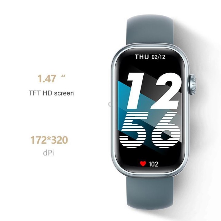 QS50 1.47inch TFT Screen Smart Wristband Support Bluetooth Calling / Oxygen Detection / Sleep Detection / Heart Rate Detection(P