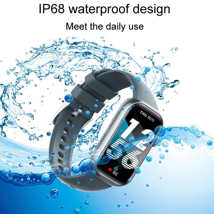 QS50 1.47inch TFT Screen Smart Wristband Support Bluetooth Calling / Oxygen Detection / Sleep Detection / Heart Rate Detection(G