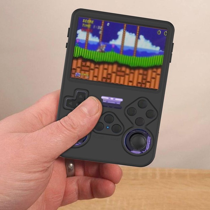 For ANBERNIC R36S Handheld Game Consoles Dustproof Silicone Protective Cover(Luminous Green)