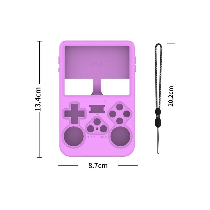 For ANBERNIC R36S Handheld Game Consoles Dustproof Silicone Protective Cover(Beige)