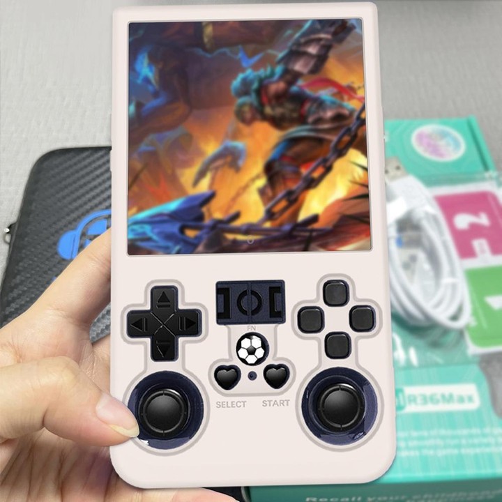 For R36 MAX Handheld Game Consoles Dustproof Silicone Protective Cover(Black)