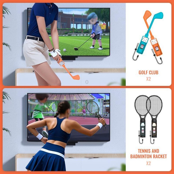JYS NS2281 For Nintendo Switch 2 Sports 9 In 1 Gaming Sports Kit Left And Right Grip Accessories