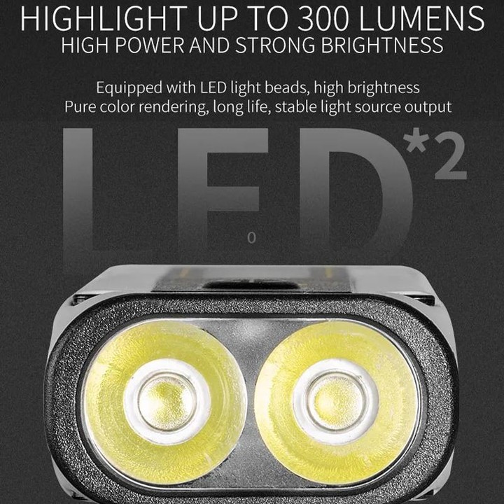 E-SMARTER STD01 COB Work Light With Power Display Outdoor Emergency Repair Light With Magnet LED Mini Flashlight(Gray)