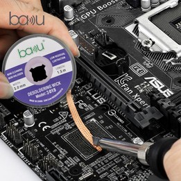 BAKU BK-3015 Solder Wick Remover Desoldering Braid for Electronics Repair