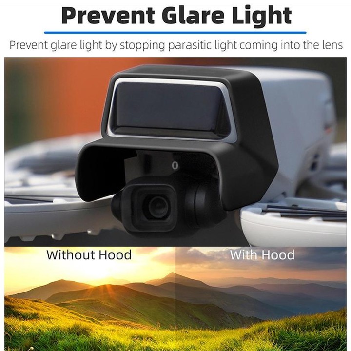 For DJI Flip Sunnylife FP-ZG970 Lens Anti-Glare Hood(Black)