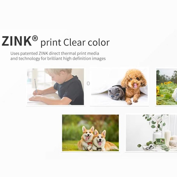 HPRT MT53 Small Color Photo Developer Portable Home Bluetooth Printer