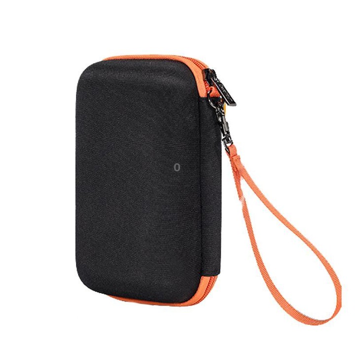 Cwatcun D204 Small Convenient Microslice Storage Bag Compact Digital Camera Waterproof Hard Case(Black)