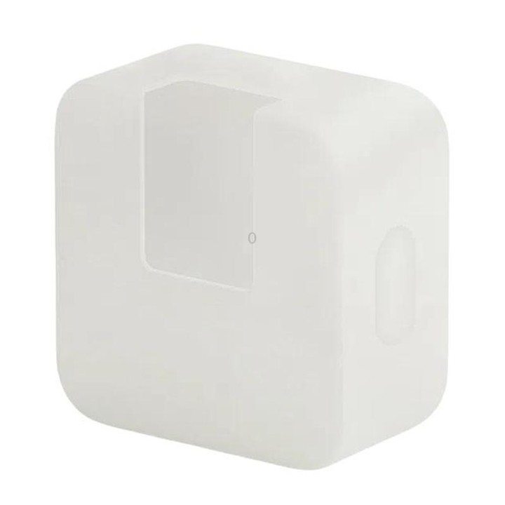 For MacBook Air 13.6 inch A3113 2024 M3 JRC S8130 A2579 Dual C Port 35W Adapter Silicone Protective Case(Luminous)