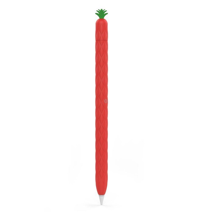 For Apple Pencil 2 AhaStyle PT106-2 Silicone Protective Pen Case(Red)