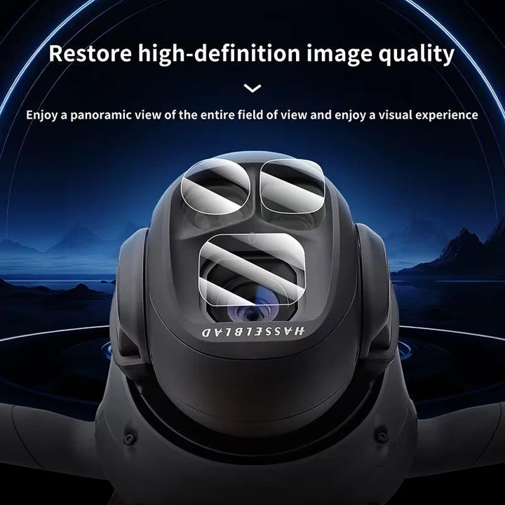 CQT Nano Coating Protective Film for DJI Mavic 4 Pro Lens & Sensor Screen Protector with Hot Air Blower Kit