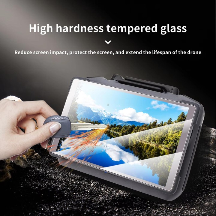For DJI RC Pro 2 Remote Controller CQT Tempered Glass Screen Protector 1pc
