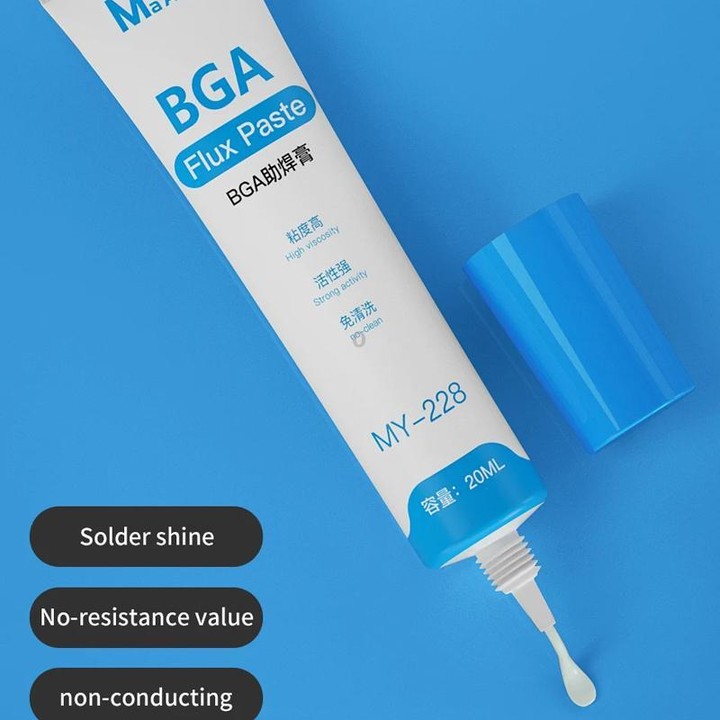 MaAnt MY-228 Chip Cell Phone Repair Soldering BGA Flux Paste No Lead / Halogen Flux No Cleaning