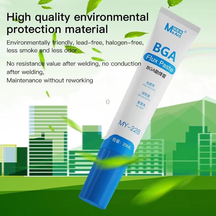 MaAnt MY-228 Chip Cell Phone Repair Soldering BGA Flux Paste No Lead / Halogen Flux No Cleaning