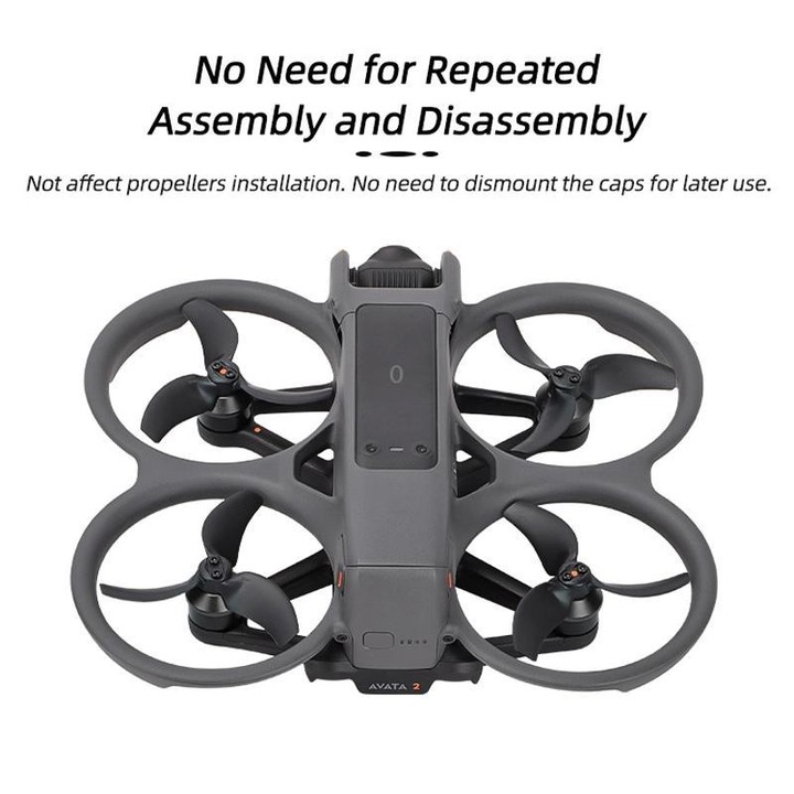 For DJI Avata 2 Sunnylife AT2-MD787 Motor Anti-dust Cover Aluminum Alloy Motor Protection Cover(Red)