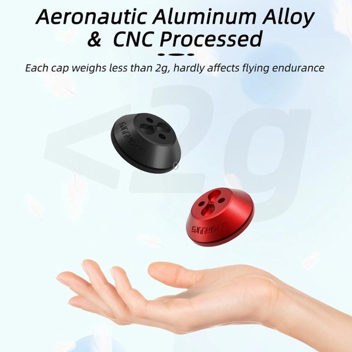 For DJI Avata 2 Sunnylife AT2-MD787 Motor Anti-dust Cover Aluminum Alloy Motor Protection Cover(Red)