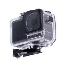 For DJI Osmo Action 3/4/5 Waterproof Case 5m Underwater Touchscreen Dive Housin(Transparent)