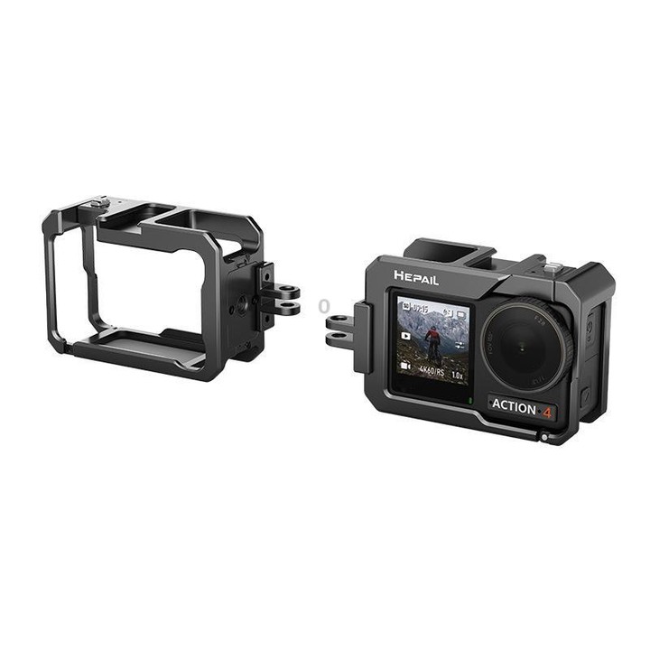 For DJL Action 4 / 3 HEPAIL C-AC4 Metal Rabbit Cage Anti-fall Heat Dissipation Protection Frame