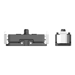 For GoPro HERO13 Black HEPAIL AC67 Magnetic Metal Quick Release Base