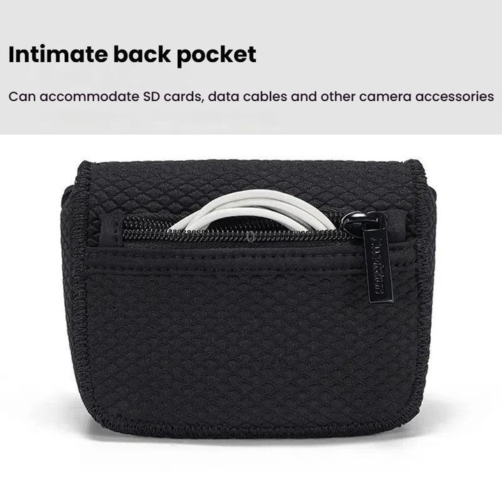 Cwatcun D200 Small Card Camera Bag Scratch-resistant Wear-resistant Portable Camera Bag(Camouflage)