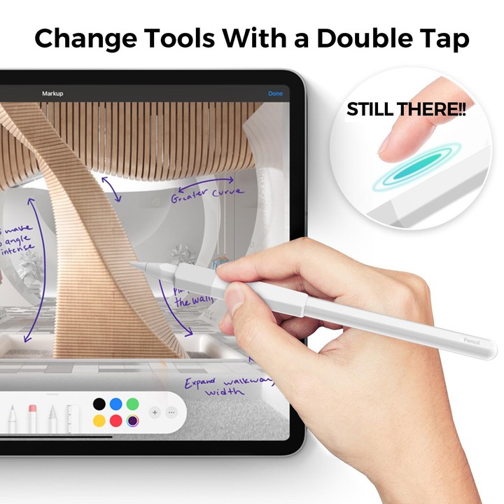 For Apple Pencil 3 / 2 / 1 AhaStyle PT185 3pcs /Set Silicone Pen Grip(Purple Pink)