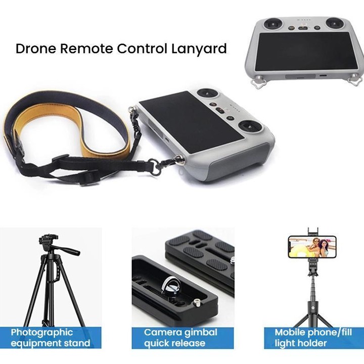 TF3224 2pcs M4 Quick Release Screw Camera Drone Shoulder Strap Lanyard Screw
