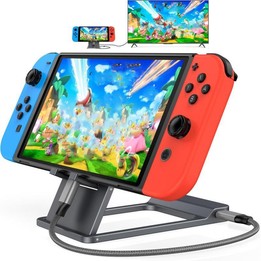 For Nintendo Switch / Switch 2 / Switch OLED Game Console Base HD Video Converter 3 In 1 Expansion Dock For TV Screen Mirroring(