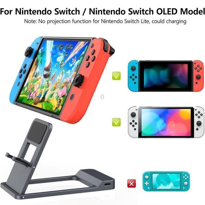 For Nintendo Switch / Switch 2 / Switch OLED Game Console Base HD Video Converter 3 In 1 Expansion Dock For TV Screen Mirroring(