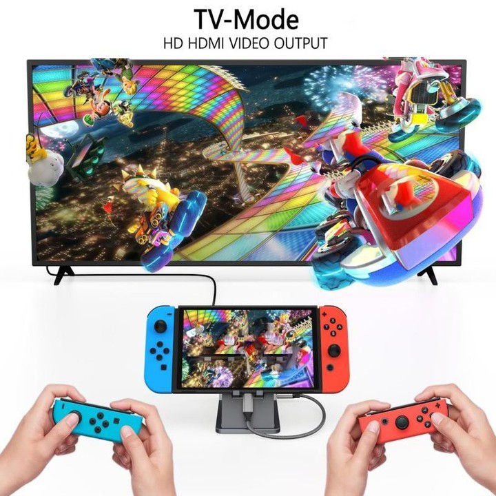 For Nintendo Switch / Switch 2 / Switch OLED Game Console Base HD Video Converter 3 In 1 Expansion Dock For TV Screen Mirroring(