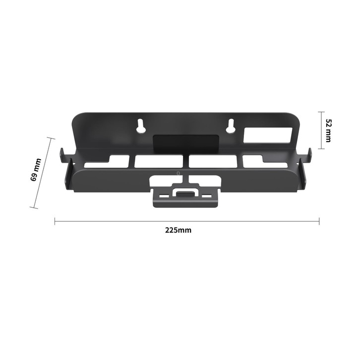 For Nintendo Switch 2 PGTECH GP-369 Game Consol Wall Mount Storage Rack With Handle Storage Hook