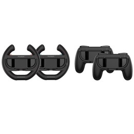 For Nintendo Switch 2 DOBE TNS-5109 4 In 1 Left Right Handle Steering Wheel Simple Grip