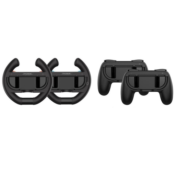 For Nintendo Switch 2 DOBE TNS-5109 4 In 1 Left Right Handle Steering Wheel Simple Grip