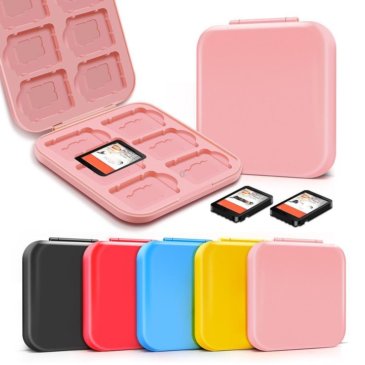 For Nintendo Switch 2 / Lite 24 Bits Game Cartridge Case(Yellow)